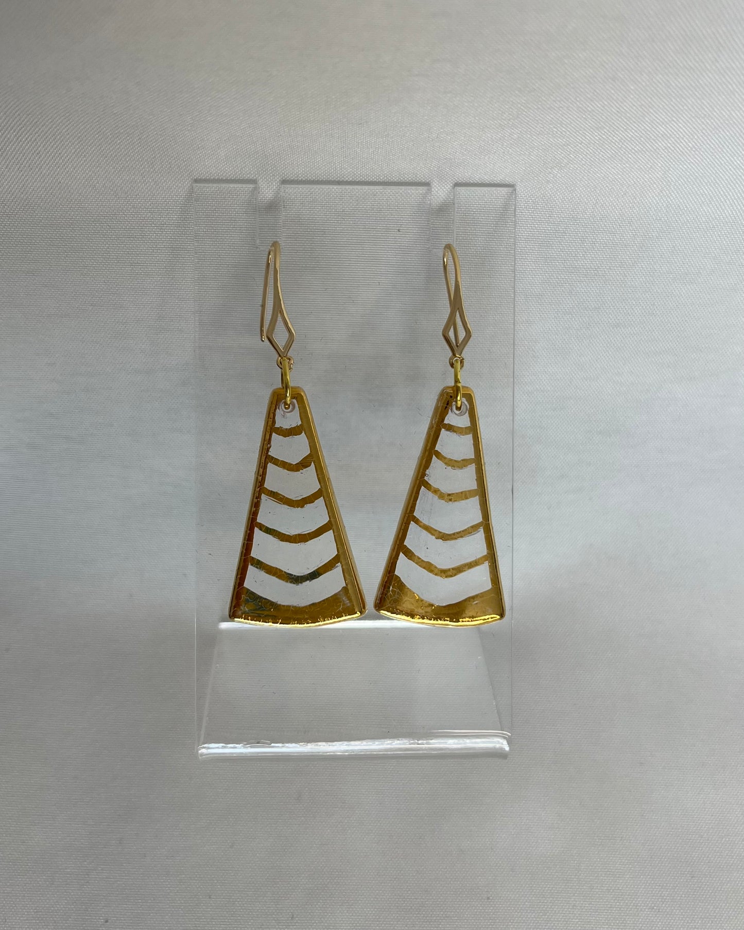 9 Triangle Drop Earrings