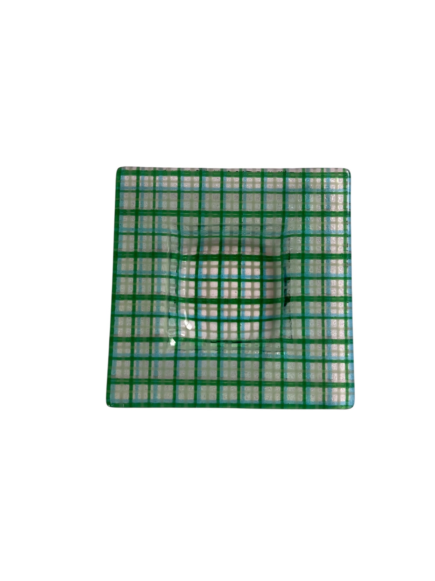 3 Trinket Dish Small Green/Blue