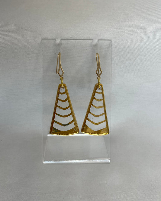 9 Triangle Drop Earrings