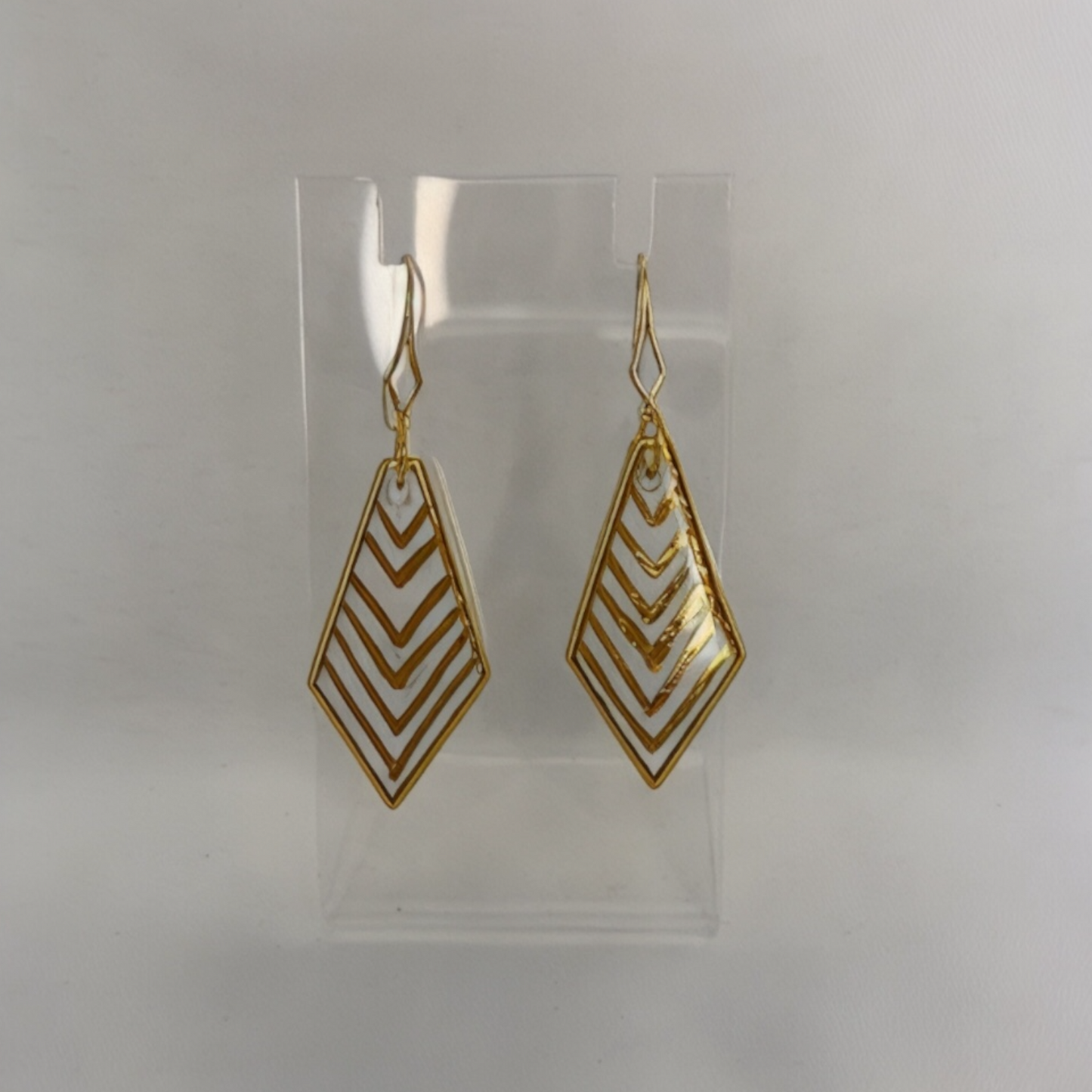 5 Diamond Drop Earrings